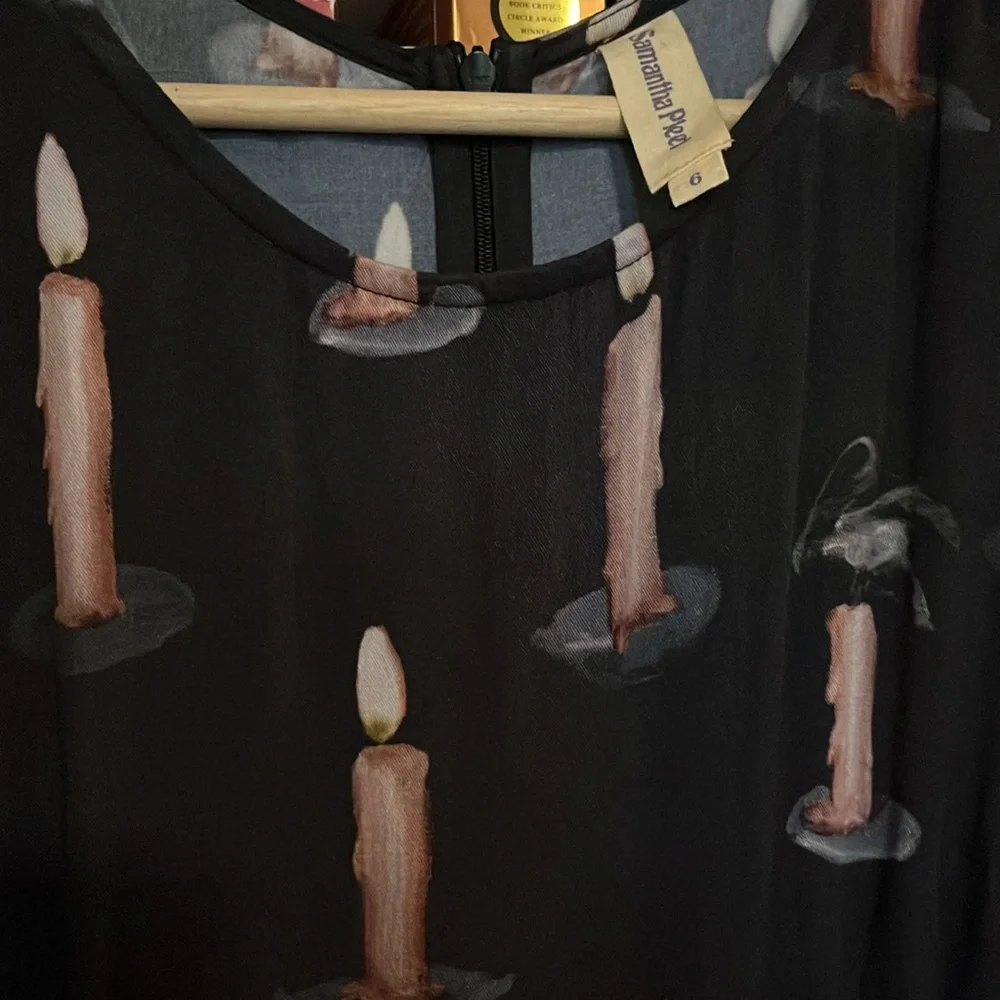 Samantha Pleet Candle Jumpsuit Sz 6 - Picture 3 of 7